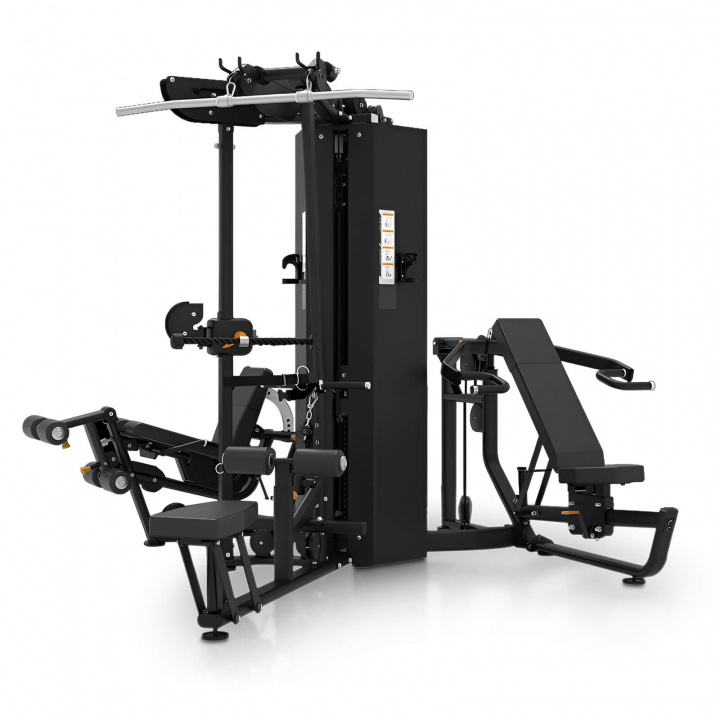 3 Stack Multi-Station ES3000 Black, Impulse i gruppen Styrke / Multigym & Home Gym / Multi Træningsmaskine hos Sportgymbutikken.dk (VA-6-503000B)