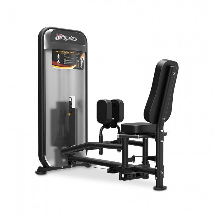 Inner/Outer Thigh PL9016 Black, Impulse i gruppen Styrke / Styrkemaskiner / Benmaskiner hos Sportgymbutikken.dk (VA-6-509016B)