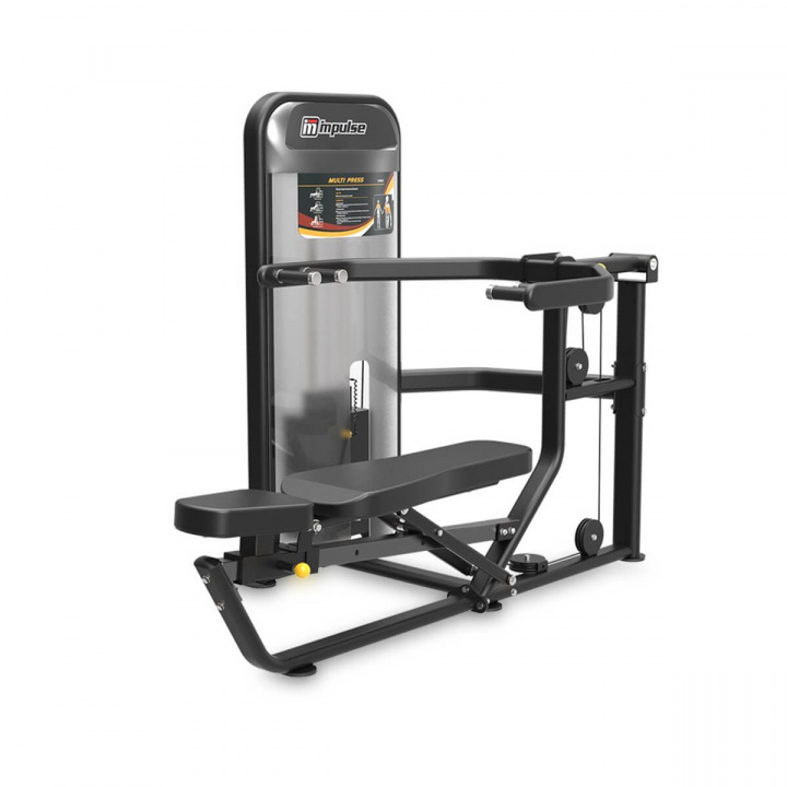 Multipress Black PL9021, Impulse i gruppen Styrke / Styrkemaskiner / Brystmaskiner hos Sportgymbutikken.dk (VA-6-509021B)