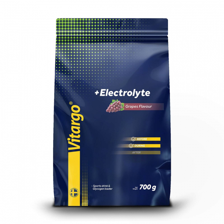 Tjek +Electrolyte, 700 g, Druer på SportGymButikken.dk