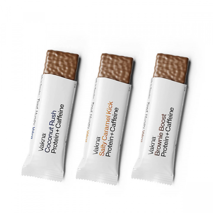 Tjek Vakna 70 mg Koffein + Proteinbar, 50 g, Vakna på SportGymButikken.dk