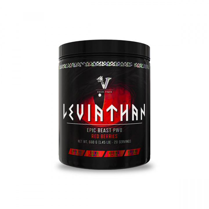 Leviathan Hardcore PWO, 660 g, Viking Power i gruppen Kosttilskud / Ytelsesforbedrer & PWO hos Sportgymbutikken.dk (VP-15609r)