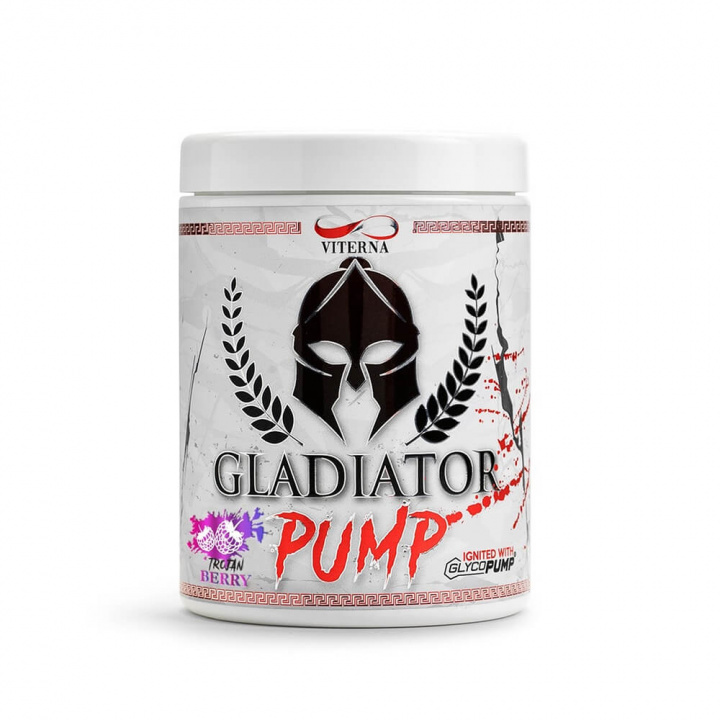Tjek Gladiator Pump, 460 g, Berry Mix på SportGymButikken.dk