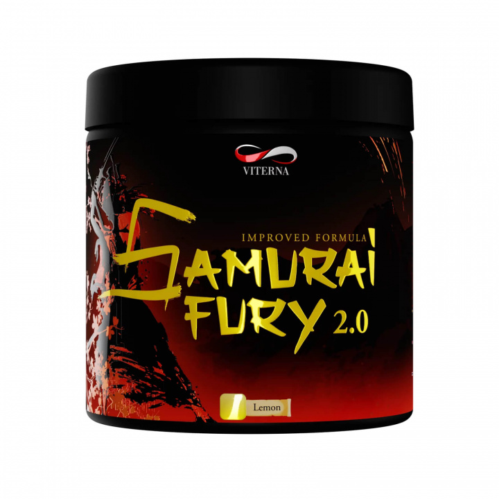 Tjek Samurai Fury 2.0, 375 g, Lemon på SportGymButikken.dk