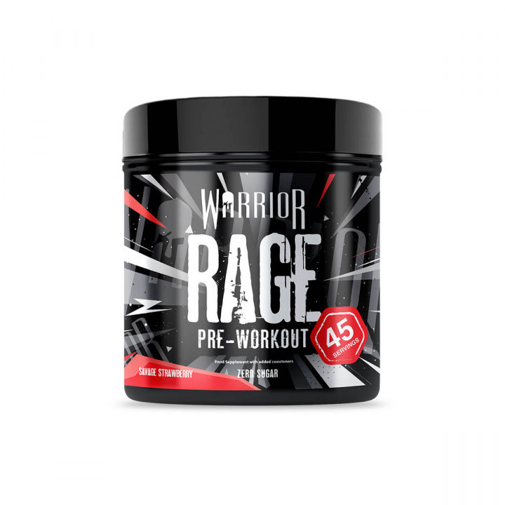 Rage PWO, 392 g, Warrior i gruppen Kosttilskud / Ytelsesforbedrer & PWO hos Sportgymbutikken.dk (WR-G67r)